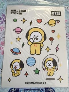 BTS  BT21 CHIMMY ウォールステッカーのサムネイル