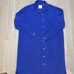 JW ANDERSON UNIQLO シャツワンピース ブルー Mのサムネイル