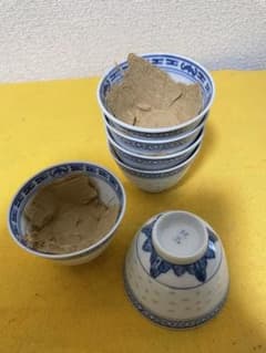 中国景徳鎮 玩玉 蛍手煎茶碗 湯吞み6個セット - メルカリ