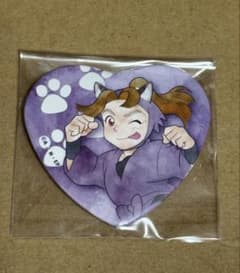 忍たま ナンジャ 幻の餃子を入手せよの段 ハート缶バッジ 三木ヱ門