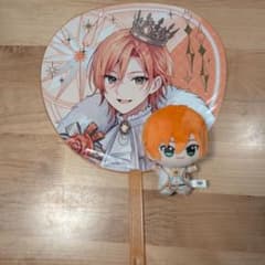 すとぷり ジェル 10th Anniversary うちわ　ぬいぐるみ（おまけ）のサムネイル