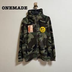 ONEMADE カモフラ パーカー ワッペン 迷彩 ペイント ONEMADE カモフラ パーカー ワッペン 迷彩 ペイント - メルカリ