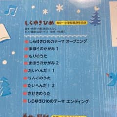 白雪姫、美女と野獣楽譜のサムネイル
