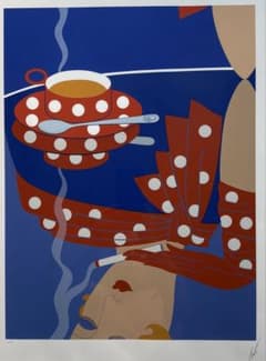 エルテERTE 『Reflections反射』1976年 セリグラフ直筆サイン エルテERTE 『Reflections反射』1976年 セリグラフ直筆サイン - メルカリ