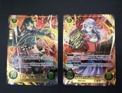 t*5様 ファイアーエムブレムサイファ 第5弾 サザとミカヤSR＋ 繋ぎ絵