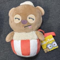 811ミニオン プラチナムザッカぬいぐるみバッグ　ポップコーン ティム