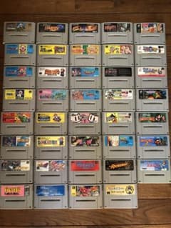SFC スーパーファミコンソフト39本セットのサムネイル