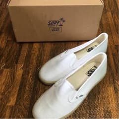 VANS 白 スリッポンのサムネイル