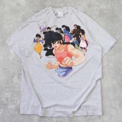90s ヴィンテージ アニメ らんま1/2 全員集合 ranma Tシャツ - メルカリ