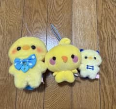 ひよこ ぬいぐるみ マスコット 3点セットのサムネイル