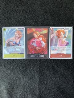 ONE PIECE ワンピカード heroines ナミ ドンカード 3点セットのサムネイル