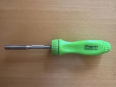 Snap-on SSDMR48B 緑色ドライバー - メルカリ