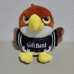 宮崎キャンプ限定】ソフトバンクホークス たか ぬいぐるみ 【ビジター