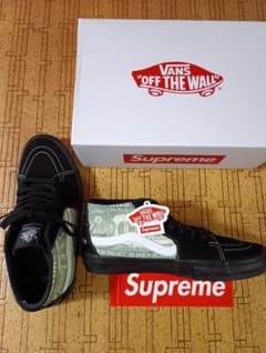 Supreme Vans Skate Grosso Mid Blackのサムネイル