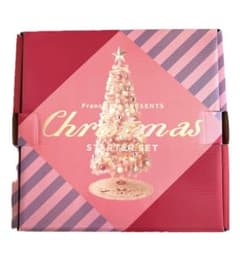 Francfranc クリスマス ツリー スターターセット ピンク 150cm
