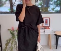 sheer pokopoko tops フローラヴェールスカート セットアップのサムネイル