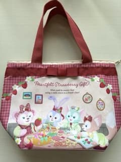 미키 미니 사인들이 더피 프렌즈 런치 토트