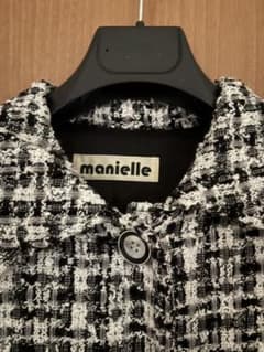 manielle スプリングツィードジャケット - メルカリ