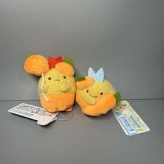 스미코구라시 테노리 봉제인형 꼬리 당근 말년 2점