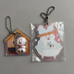 BT21 Happy Bath Time アクリルチャーム、ハウス型キーホルダーのサムネイル