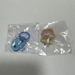 ぷくぷくあわわちゃんプチドロップ風めじるしマスコット　みずずくん&スポンジちゃんのサムネイル