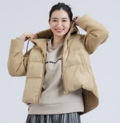 美品［33℃］ボンディング切替ダウン М/BLOUSON ブルゾン ダウンコート 