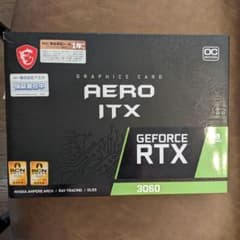 MSI GeForce RTX 3060 ITX 12Gグラフィックスボードのサムネイル