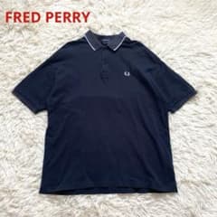 FRED PERRY BEAMS別注 ネイビー 月桂樹 ポロシャツ Lサイズ | Mercari