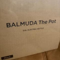 【新品未開封】BALMUDA The Pot KPT01JP-BK 電気ケトル