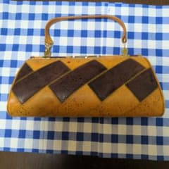 和装小物　本革ハンドバッグのサムネイル
