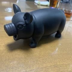 薩摩黒豚の置物 - メルカリ