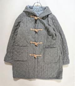 NEWYORKER】 リバティ キルティングコート 15号 ダッフル ウール