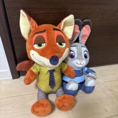 ズートピア ぬいぐるみ ニック ジュディ セット - メルカリ