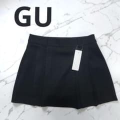 GU プリーツスカート ブラック ミニ丈のサムネイル