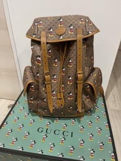 Disney×GUCCI バックパック ミッキー リュックのサムネイル