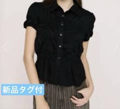 新品タグ付 SLY RANDOM SHIRRING CUTトップス - メルカリ