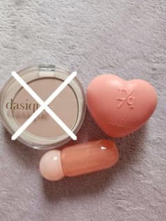 dasique チーク•リップセット