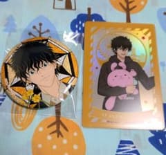 10/15までの出品】新テニスの王子様 切原赤也 缶バッジ カード セット