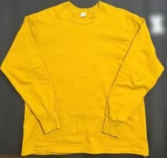 新作2026新品☆ウエアハウスLot.5914 HW長袖リブTシャツXLイエロー