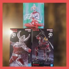 ウルトラマンシリーズ　フィギュア　3点セット　父　母　ベリアル