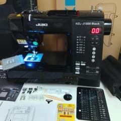 JUKI HZL-J1000 Black コンピューターミシン - メルカリ