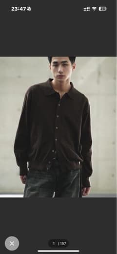 T/C BASIC KNIT SHIRT CARDIGANのサムネイル