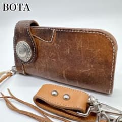 BOTA 本革コンチョロングウォレット ロープ付のサムネイル