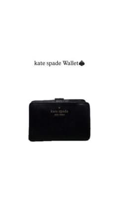 kate spade NEW YORK 二つ折り財布 ブラックのサムネイル