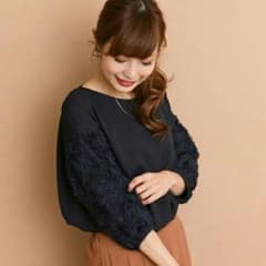Rosso  今期 新品です！ レーススリーブプルオーバーのサムネイル
