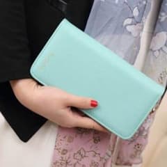 特別価格❤大人気‼️レトロ風 長財布 レディース ○グリーンのサムネイル