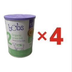 新品】4缶セット bubs Organic grass fed2 - メルカリ