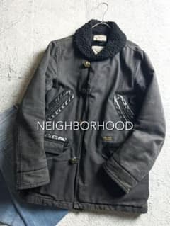 NEIGHBORHOOD 네이버 풋 가죽 전환 N-1 데크 재킷