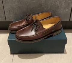 美品Paraboot MALO RAID デッキシューズ ブラウン UK8 - メルカリ