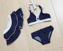 水着  90  コムサ 3点セット！のサムネイル